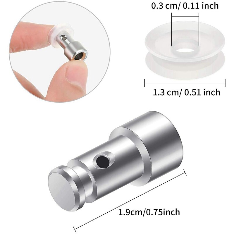 15 Pack Pressure Cooker Steam Valve Universal Replacement Floater and Sealer Fit Pressure Cooker XL, YBD60-100, PPC780, PPC770 a