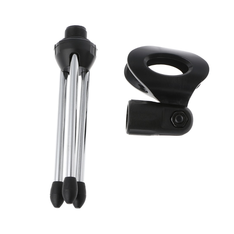 Składany regulowany ambona ręczny mikrofon mikrofon zacisk mocujący stojak statyw A-1