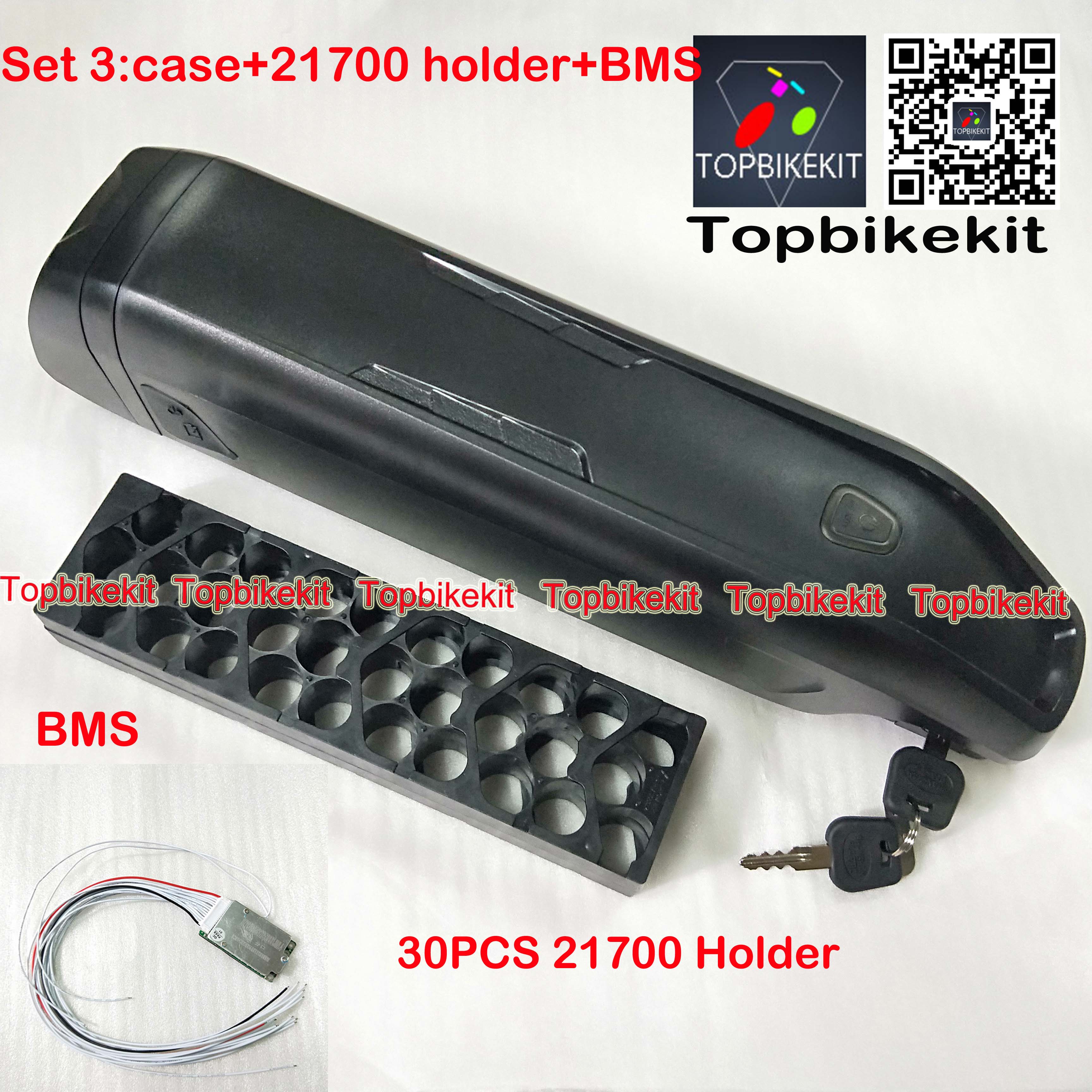 21700 case Ebike Battery Shark Case Sea Moon SM01 Battery case for 52pcs 18650 or 30pcs 21700 Battery cells / 21700 Hailong case