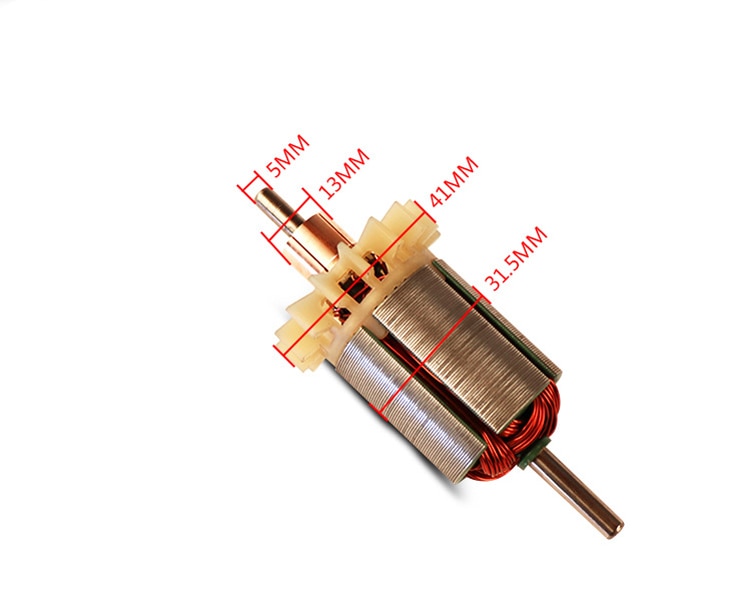 DC 12V-24V Large Torque Motor High-power Low Noise 895 Motor Double ball bearings Low Speed 775 Upgrade Motor