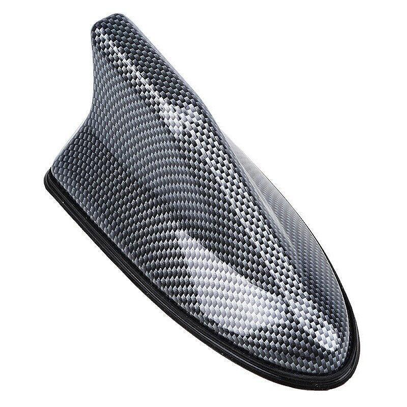 Koolstofvezel waterdichte radio am/fm signaalantenne auto suv haaienvin dakantenne: Default Title