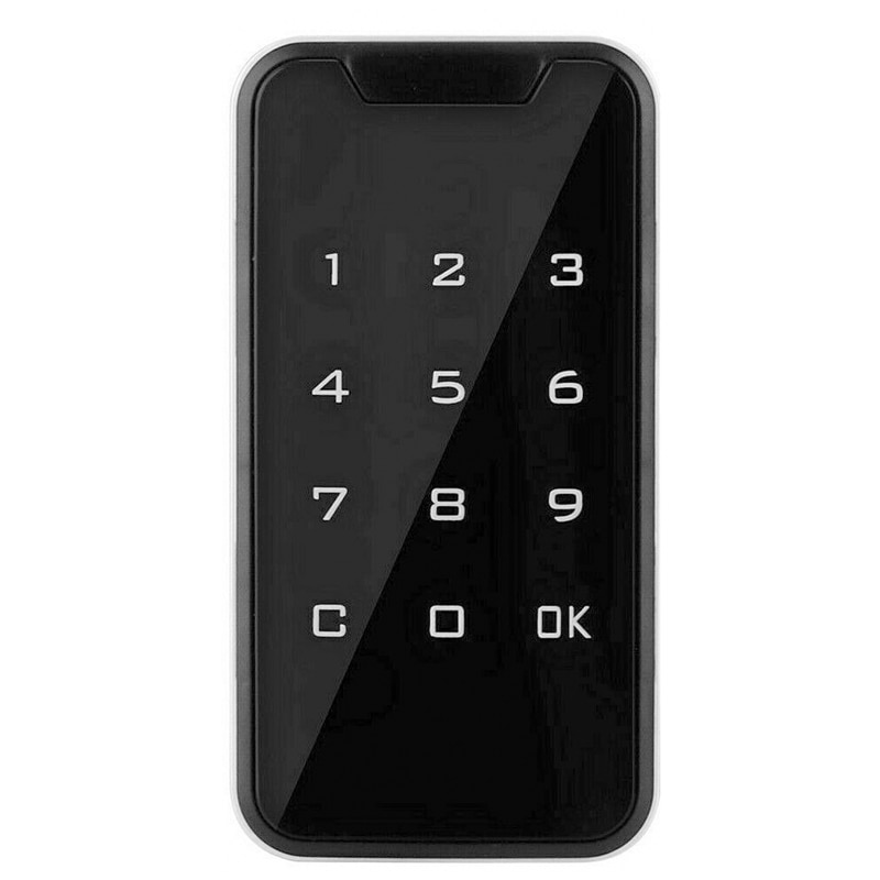 Electronic Smart Digital Electronic Door Lock Fingerprint Press Password Keyless Keypad: Default Title