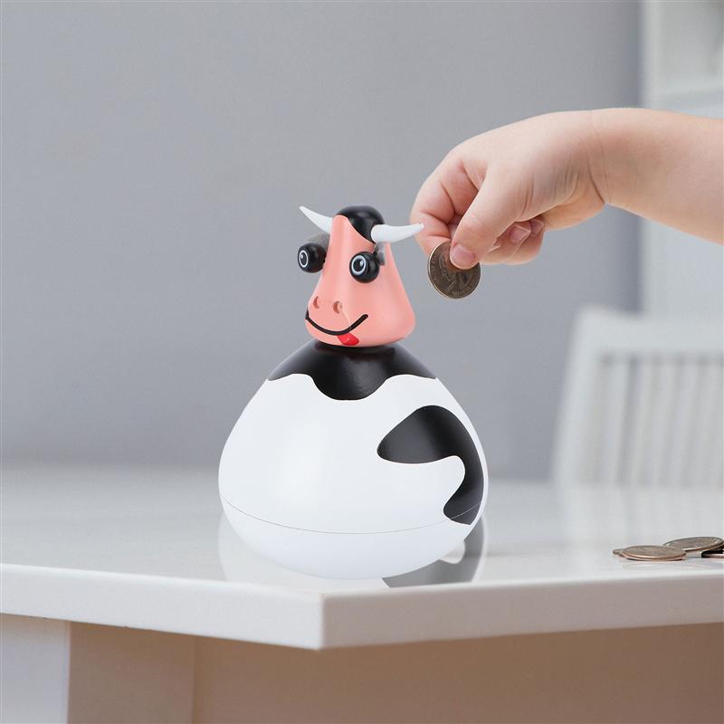 1Pc Spaarpot Handwerk Saving Pot Cartoon Stijl Spaarpot Desktop Versiering