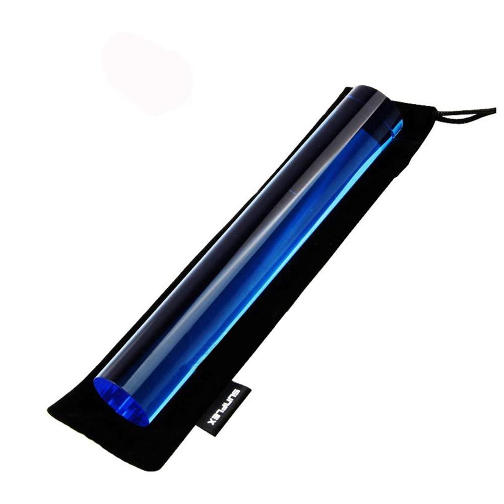 SUNFLEX Tenis Mesa cristal rodillo De goma (sólido, pesado, con bolsa De almacenamiento De tela) accesorios De Ping Pong Tenis De Mesa: blue