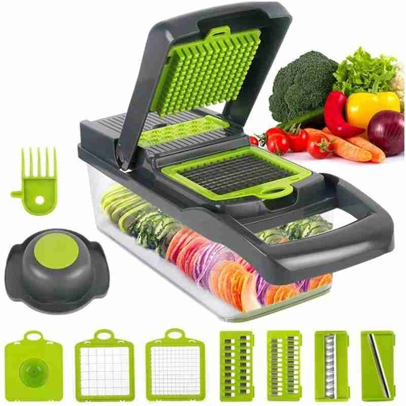 1pc multifunctionele groentesnijders, aardappelraspen, praktische aardappelchipssnijder, keukengereedschap voor thuis, fruit, groenterasp