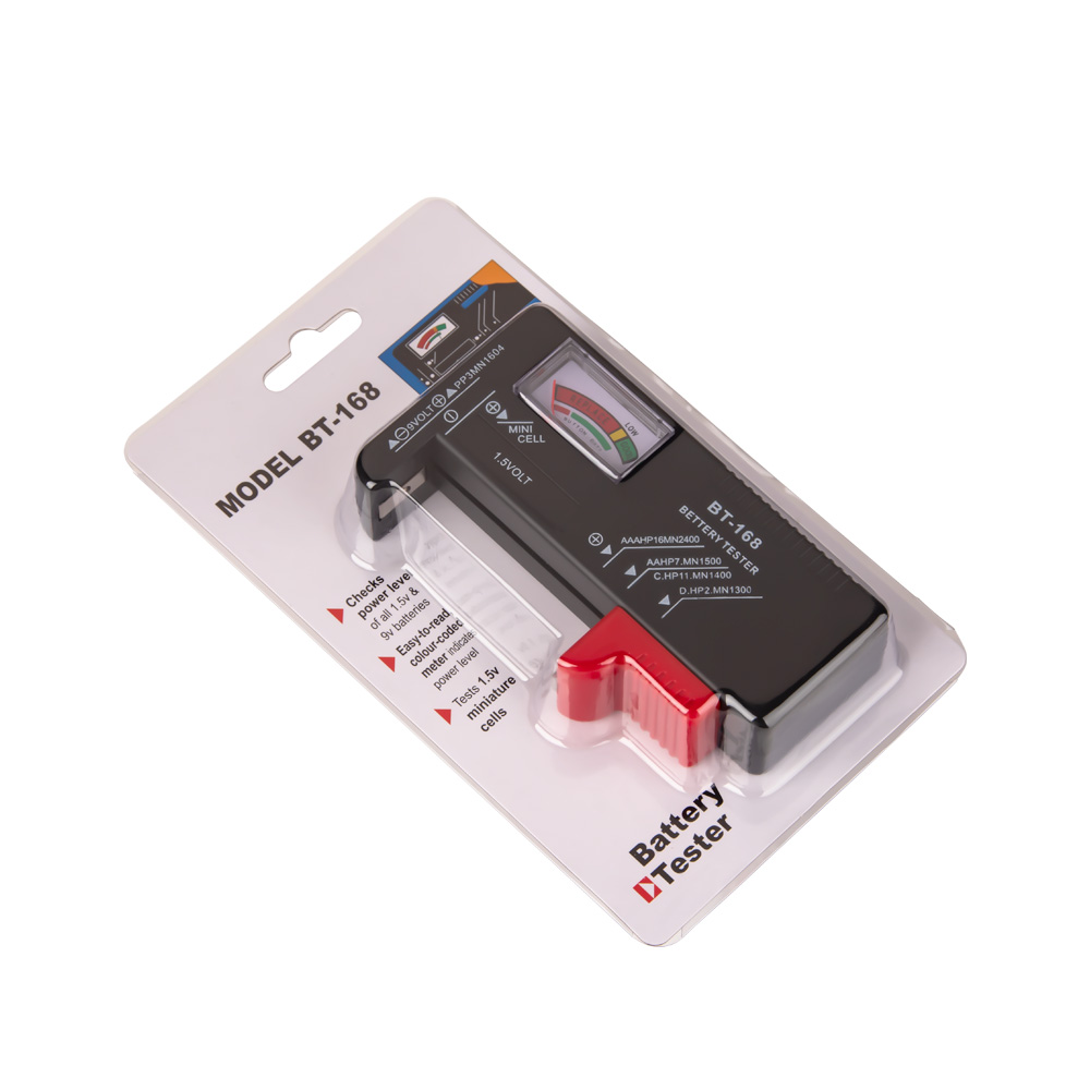 BT-168 Pro 168D Universele Batterij Tester Batterij Capaciteit Diagnostic Tools Voor Huishoudelijke Batterij Testen Levert