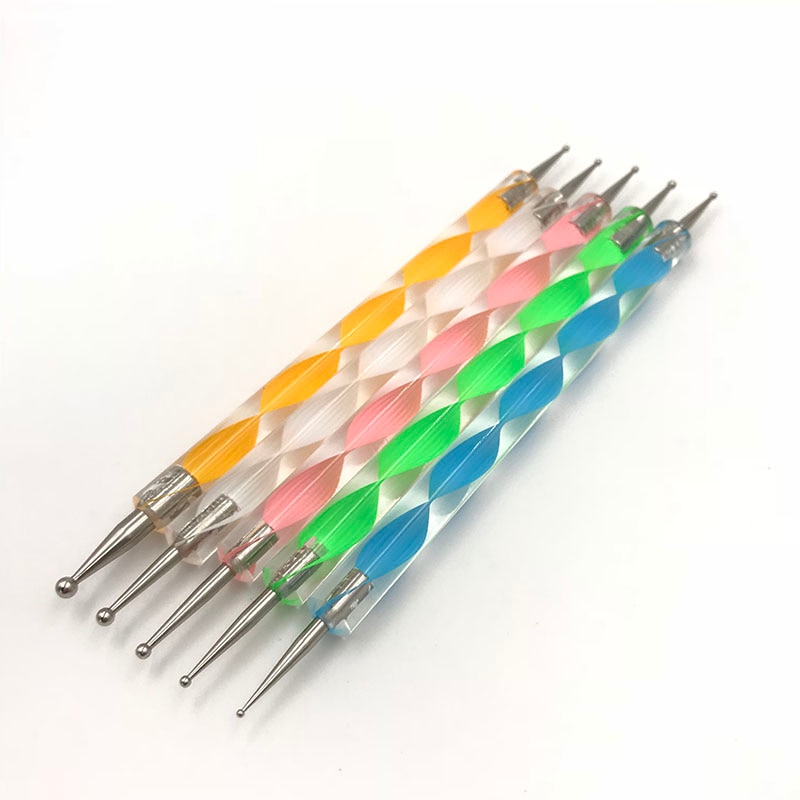 5 stk spiral indrykning pen dobbelt hoved udskæring skulptur skulptur værktøjer kunst håndværk keramik ler dukker værktøj