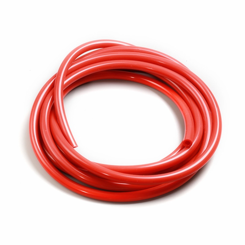 5M Universele 3Mm/5Mm/4Mm/6Mm/8Mm Auto Vacuüm siliconen Slang Racing Line Buis Rood Blauw Zwart