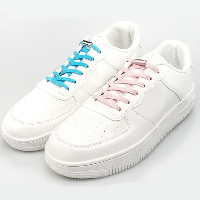 1 Paar Geen Tie Schoenveters Multicolour Elastische Schoenveters Voor Kinderen En Volwassen Sneakers Schoenveter Quick Lui Veters 21 Kleur shoestrings