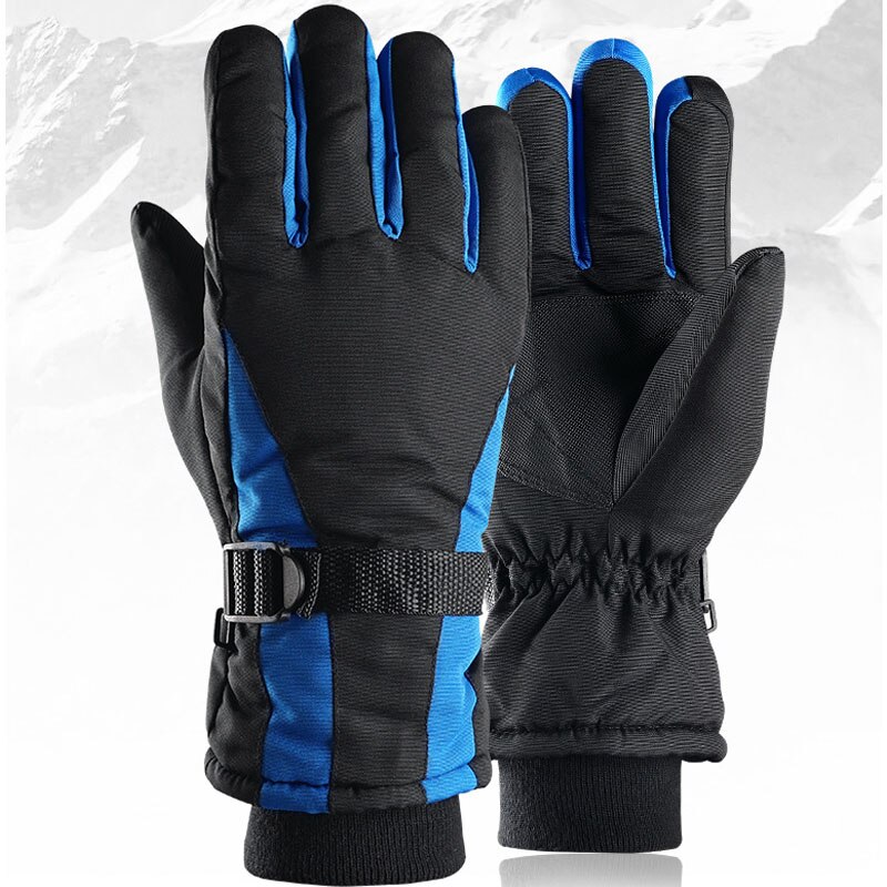 Guantes de esquí de invierno para hombre de Runature guantes de esquí de invierno para deportes al aire libre pantalla táctil impermeable antideslizante guantes de esquí
