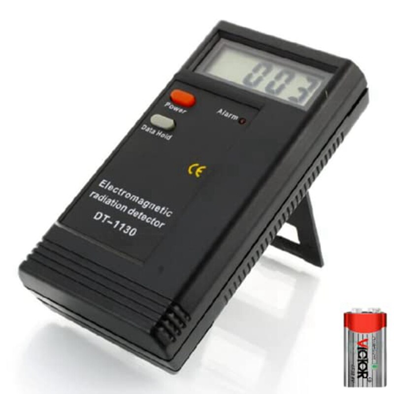 GTBL EMF Meter Hand-Held LED Digital Electromagnetic Field Basic Radiation Detector, EMF Reader Checker, Included Battery