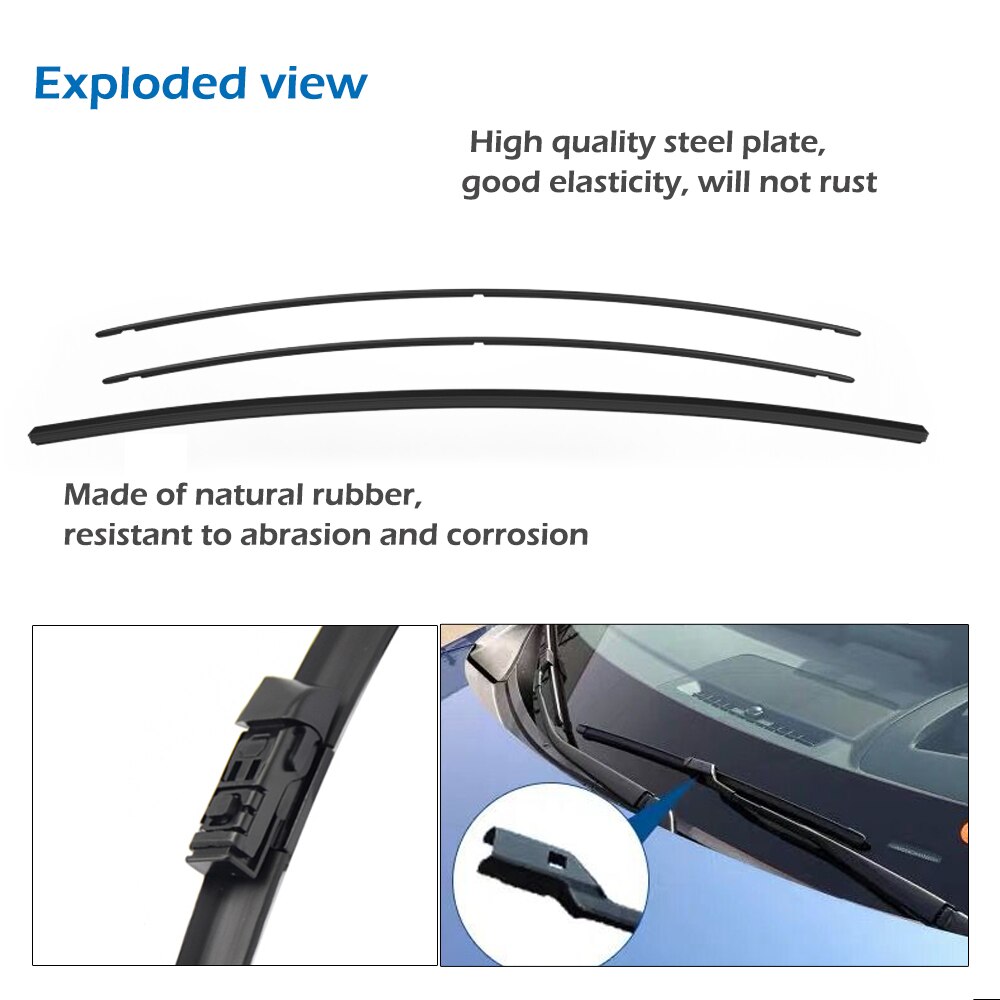 Windshield Wiper Rhd MIDOON Wiper LHD & RHD Front Wiper Blades For ... – Vicedeal