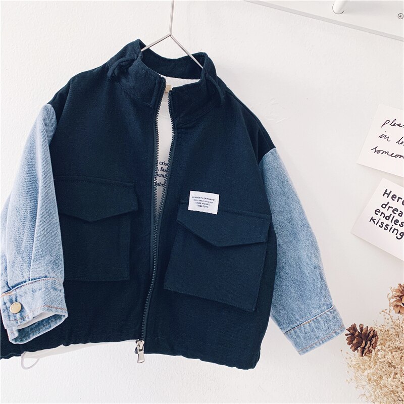 Jongen Jassen Fleece Kids Jassen Dikte Mode Kinderen Bovenkleding Winter Herfst 2022-022