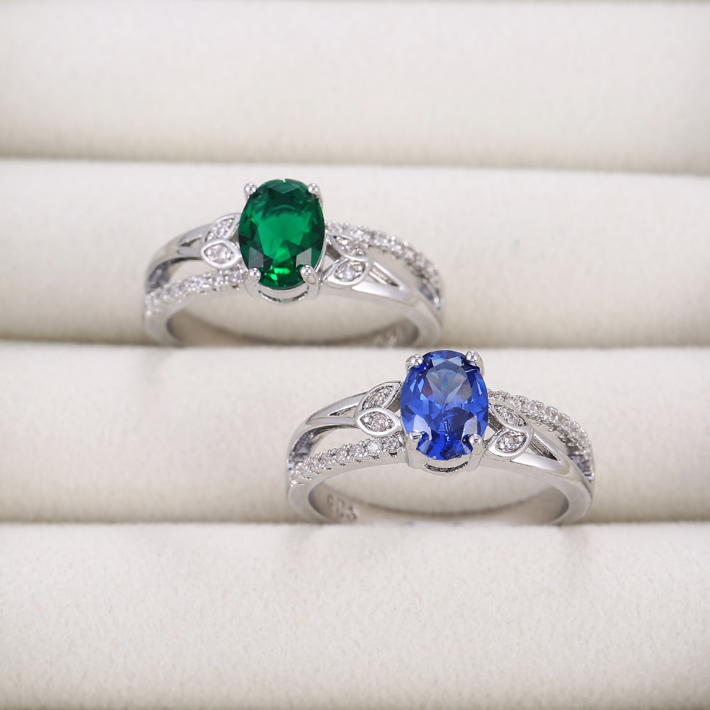 Huitan Mode Engagement Vinger Ringen Voor Vrouwen 3 Kleuren Beschikbaar Voorstel Ring Voor Vriendin Exquisite Anniversary