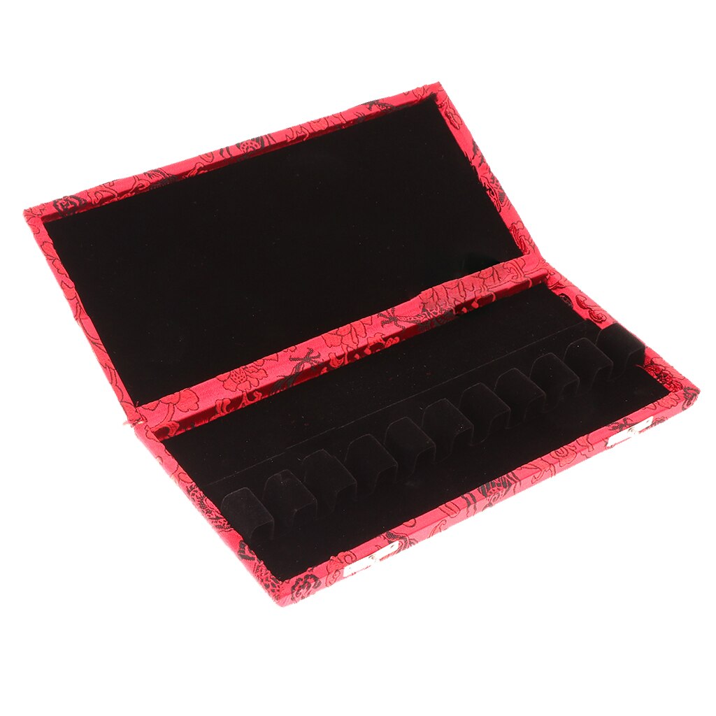 Solid Wood Reed Case Box Holder for 10 Reed Bassoon Woodwind Instrument 20 x 9.5 x 2cm