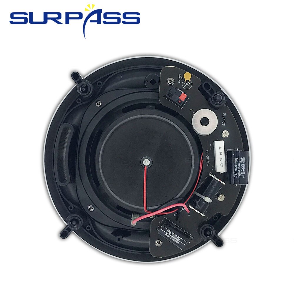 PA System Coxial In Ceiling Wall Speaker 8 Inch Speaker Home Store Restaurant Background Music Family