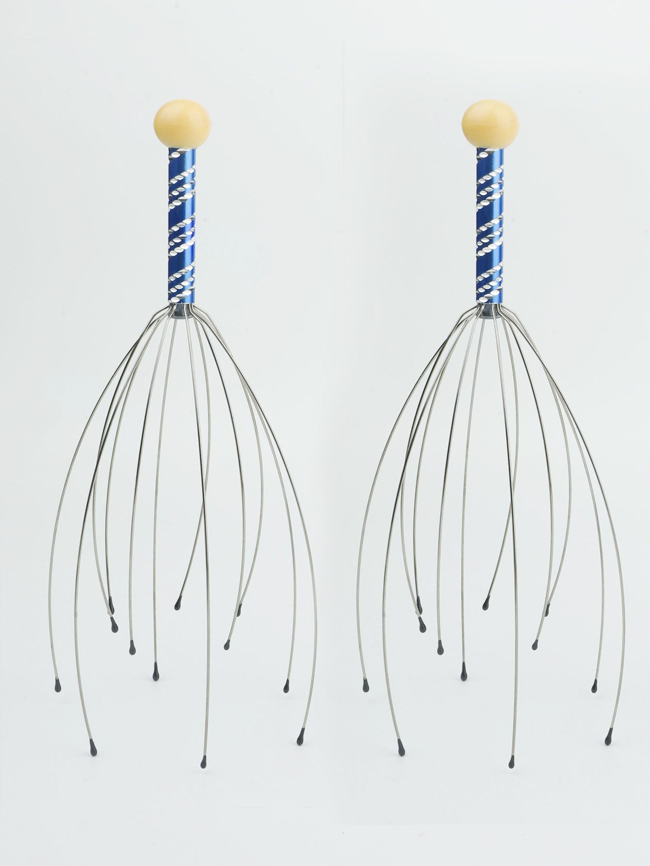 1/2sopus Head Massager Hoofdhuid Massage Klauw Soul Extractor Verlicht Spanning Spier Ontspanning Relief Vermoeidheid Massager Care Tools