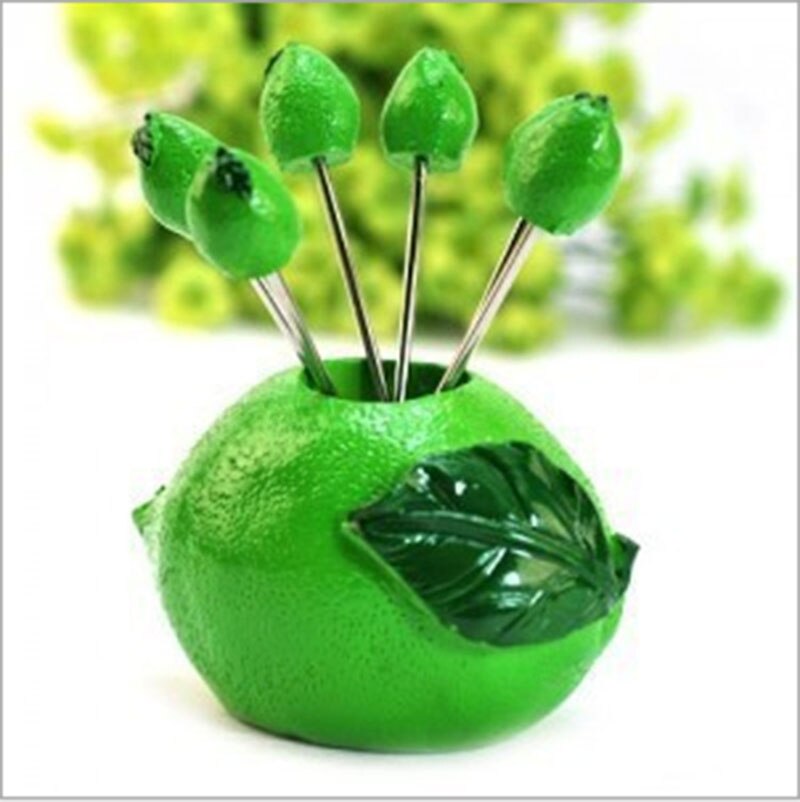 Fourchette à fruits en acier inoxydable | Fourchettes et support de 5 pièces nouveauté cœur rouge, fourchette à fruits en acier inoxydable, cuillère à Dessert, ustensiles de table, outils de cuisine