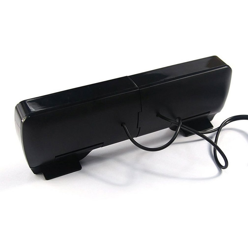 1 paar mini-usb-stereo-lautsprecher mit clip-on-funktion und kabelmanagement-soundbar für laptop,  mp3 , musikplayer und pc (mit clip)