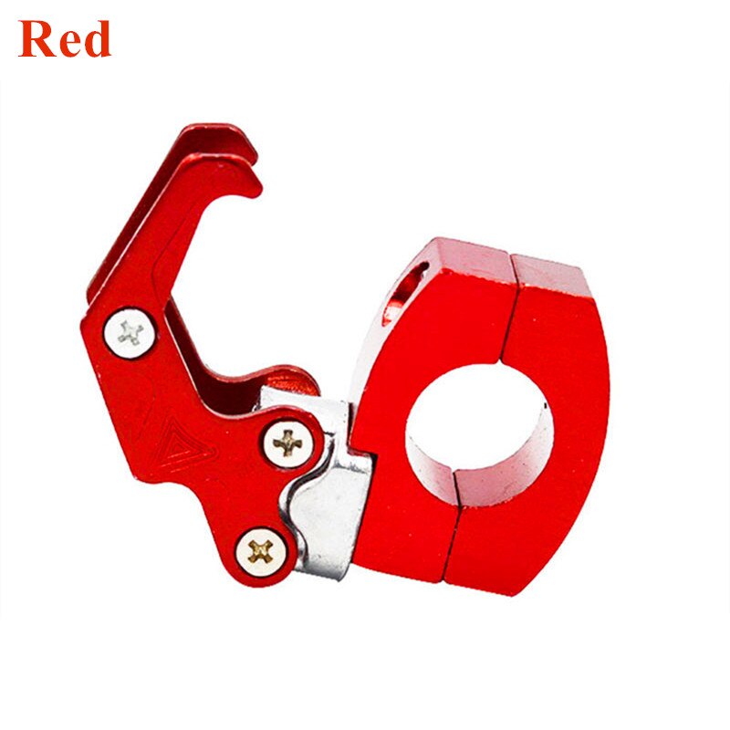 Motorcycle Modification Eagle Mouth Luggage Rack Aluminum Alloy Motorcycle Helmet Holder Hook Clothes Hanger Luggage Hook 22mm: 1 Pcs Red