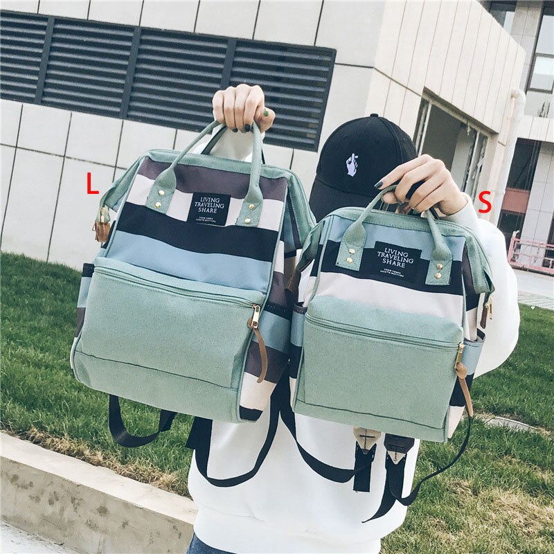 Korean Style Girls Canvas School Backpack Women Backpack Girl Travel Bags Mochila Feminina Escolar Bagpack