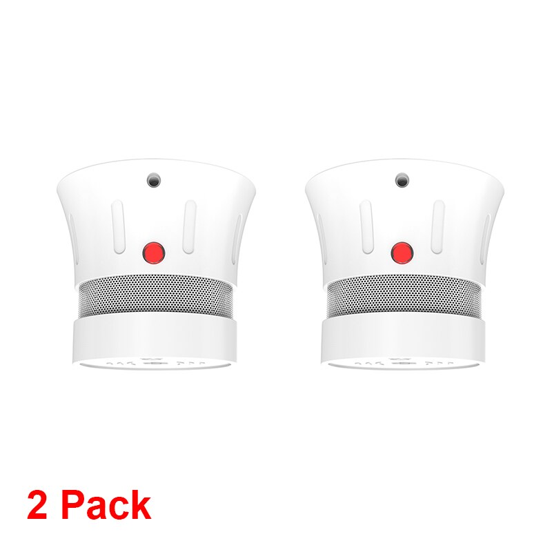 CPVan FSD001 Mini Rauchmelder CE EN14604 Rauch Alarm 5 Jahre Batterie Unabhängige Photoelektrische Rauch Sensor für Home Security: 2x smoke detector