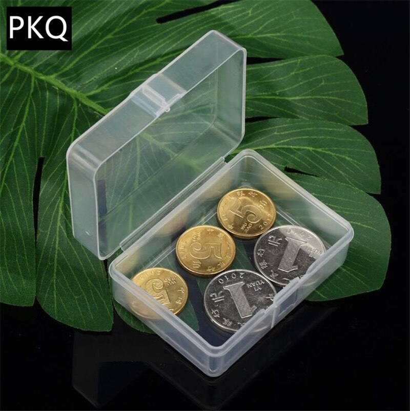Transparent kunststoff box Lagerung Sammlungen Produkt verpackung box dressing fall Mini Fall Klar Kleine Box 21 Größen: 7x5x2.9cm