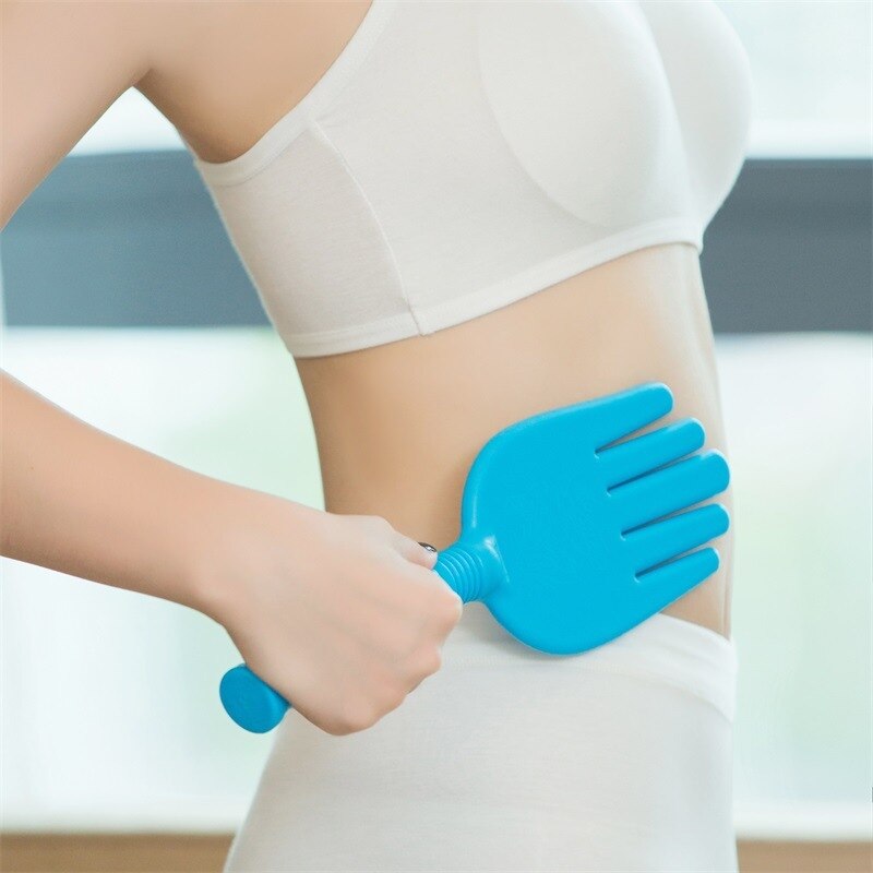 Kieselsäure Gel Meridian klopfen Platte Gesunde klopfen Palme Palme Typ Ältere Massage Fünf Finger Masaj Aletleri Masage Quiropraxia T3064XBE