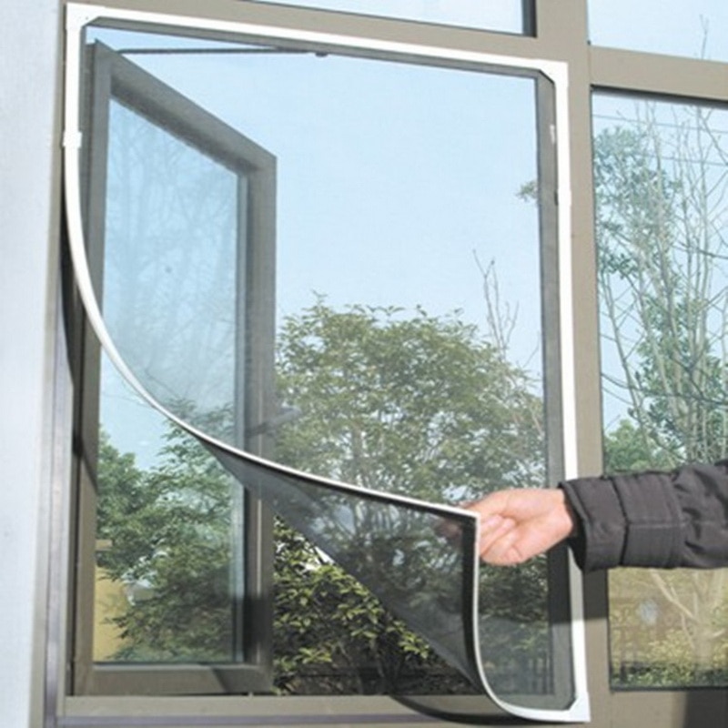 Anti Klamboe Keuken Window Net Mesh Screen Mosquito Mesh Gordijn Protector Insect Fly Mosquito Window Gaas