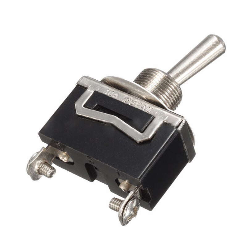 5pcs Newest Toggle Switch 12V 24V 220V 230V Volt 10A ON OFF 2 Pole Heavy Duty Rocker Switches for Car Boat Truck