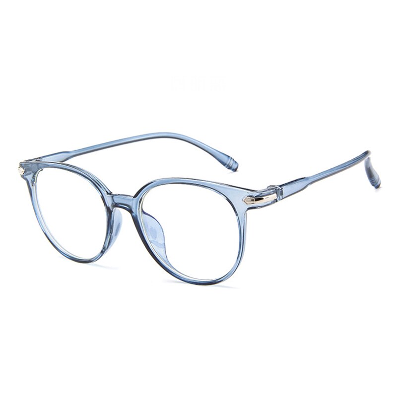 Elbru Vintage Blue Light Blocking Glasses Frame Women Men Anti Blue Light Computer Glasses Blue-ray Spectacle Eyeglasses Frame: C4