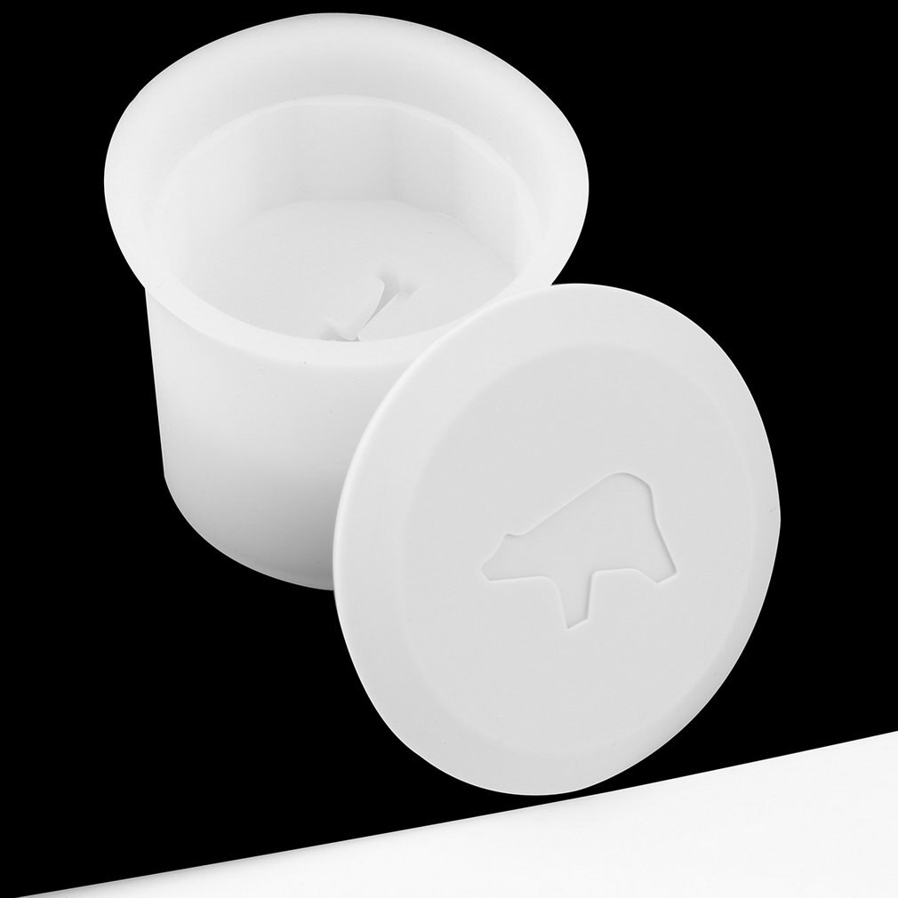 2pcs Polar Bear Penguin Silicone Jelly Choc Ice Cube Mold Maker Mould Party Novelty Non-stick and Easy to Release From The Mold