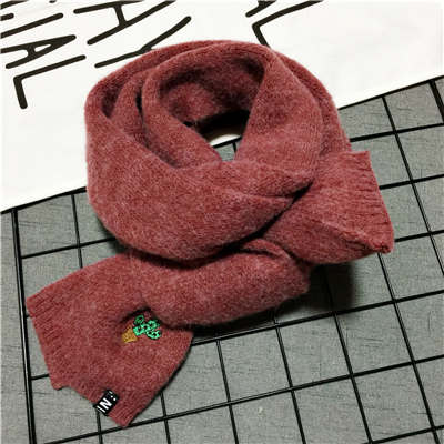 Mode Winter Effen Kleur Kasjmier Kinderen Sjaal Kids Jongens Meisjes Warm Breiwol Sjaals Bufandas: 3