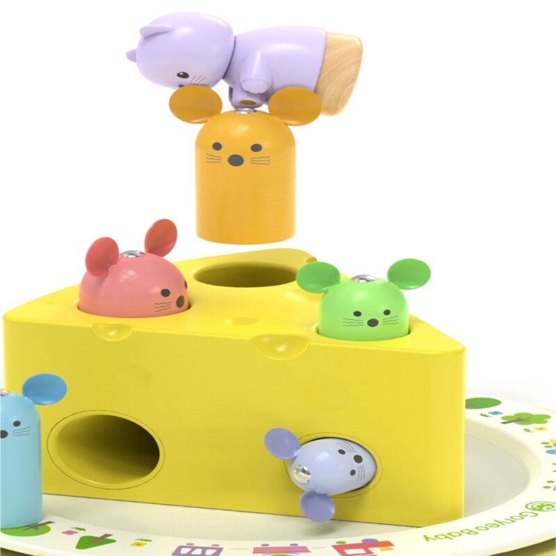 Kat En Muis Spel Kaas Doolhof Kinderspeelgoed Early Education Fun Interactie Voor Peuter Jongens Meisjes 4-10 jaar Oud