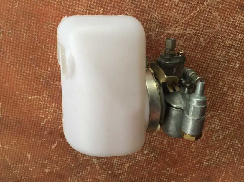 Karburator udskiftning knallert/pocket fit peugeot 103 gurtner style 12mm air.