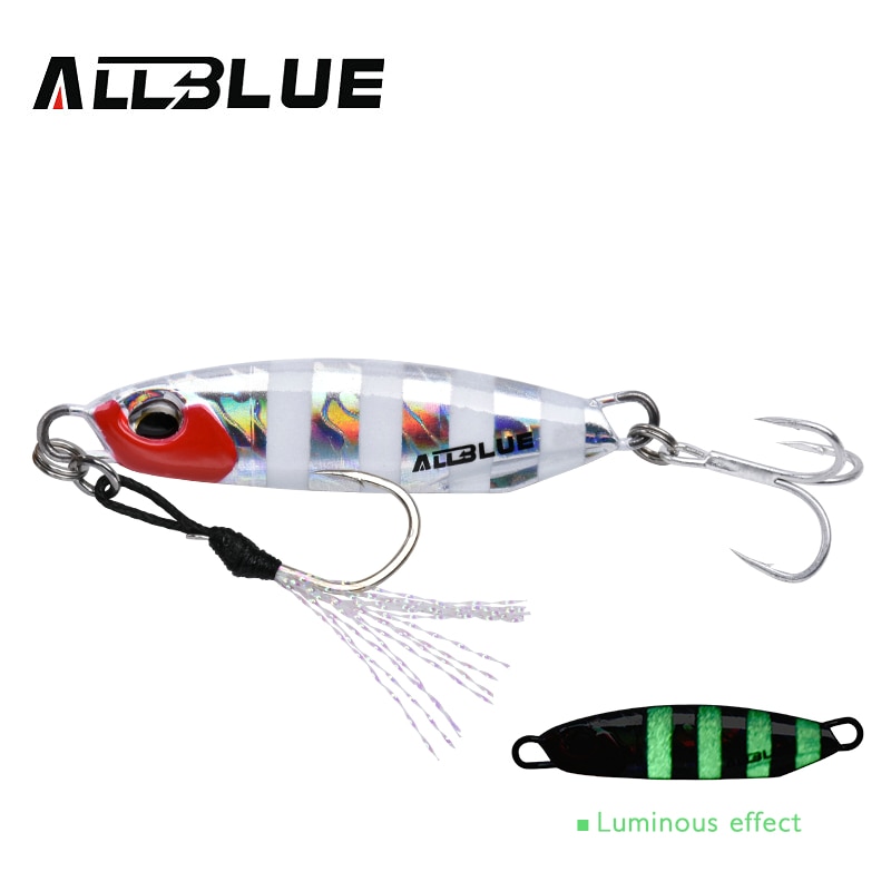 Allblue drager metall gjuten jigg sked 15g 30g shore gjutning jigging fisk havsabborre fiske lockbete artificiellt bete tackle