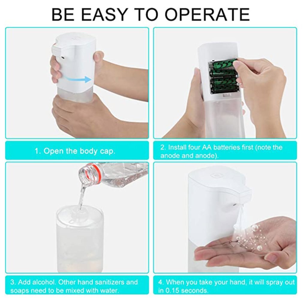 Hand-washing Automatic Sensor Soap Dispenser Contact-free Alcohol-free Mobile Phone Washing Machine