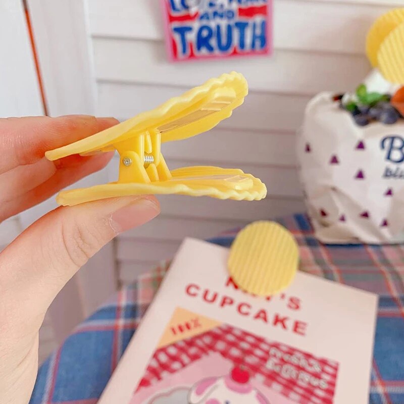 Simulation Potato Chip Clip Kitchen Storage Bag Clips Plastic Bag Sealing Tool Home Snack Preservation Organizer