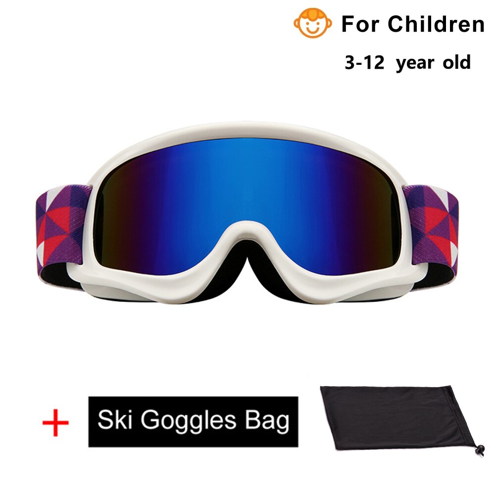 Masque Ski Enfant 3 Ans Feosger Lunettes De Ski OTG Pour Enfants, Garçons Et Filles Masque De Ski Enfant 4 Ans