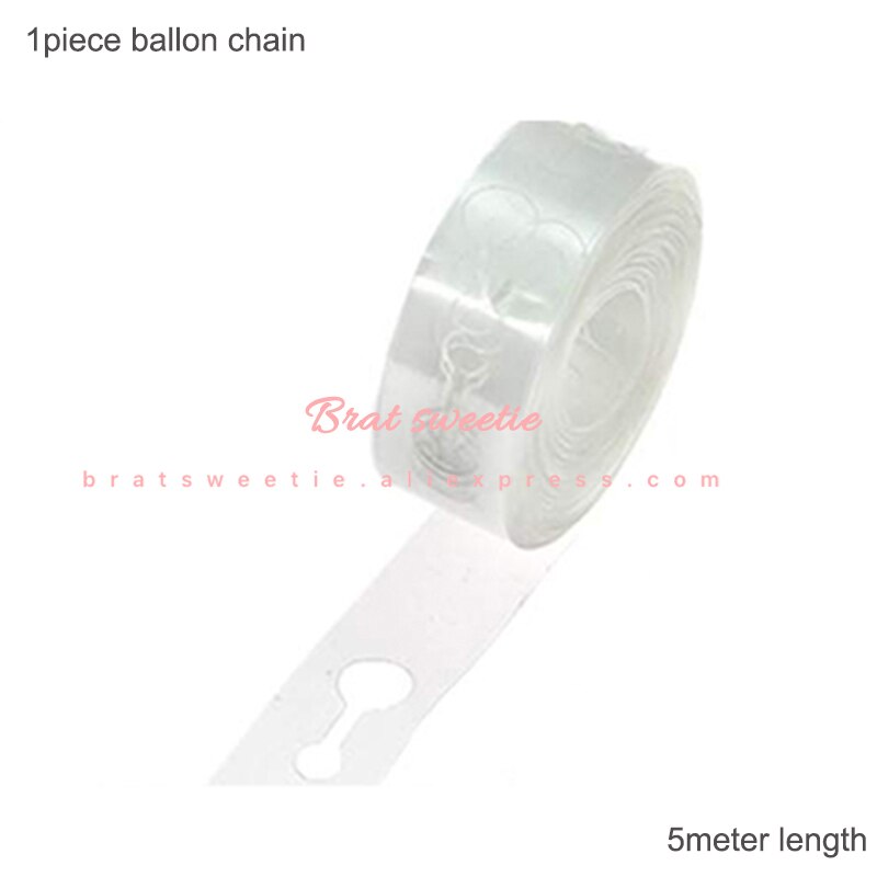 Unicorn Balloon Stand Holder Decoration Balloon Column Base Stand and Pole Ring Clip Kit Birthday Party Decorations Kids: 5m balloon chain