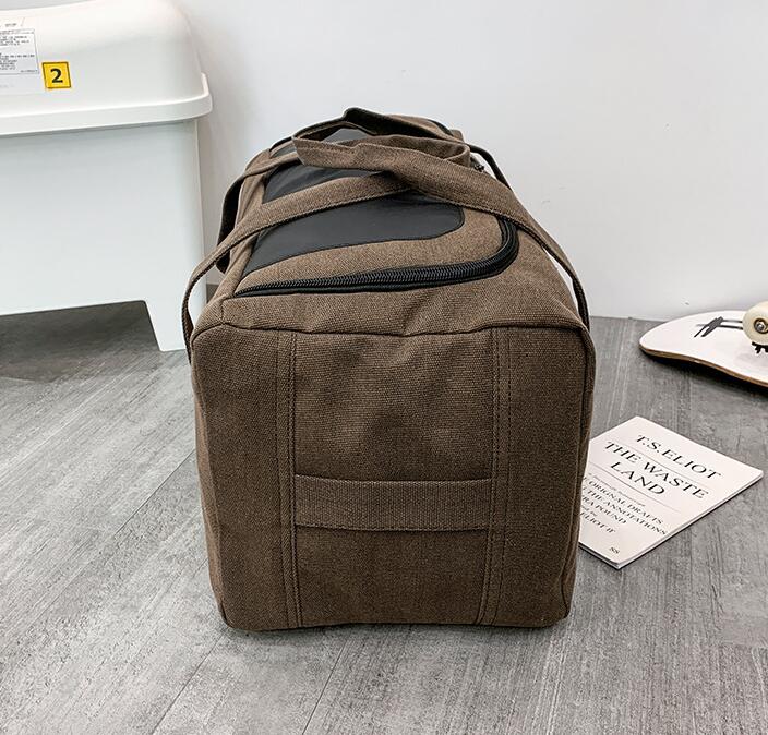 Mannen Reistassen Grote Capaciteit Bagage Vrouwen Reizen Plunjezakken Canvas Big Travel Tote Handtas Vouwen Reis Tas