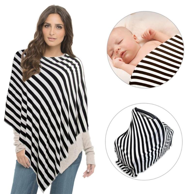 Chusta robić karmienia wielofunkcyjna miękka rozciągliwa osłona prywatności wózek robić karmienia piersią
