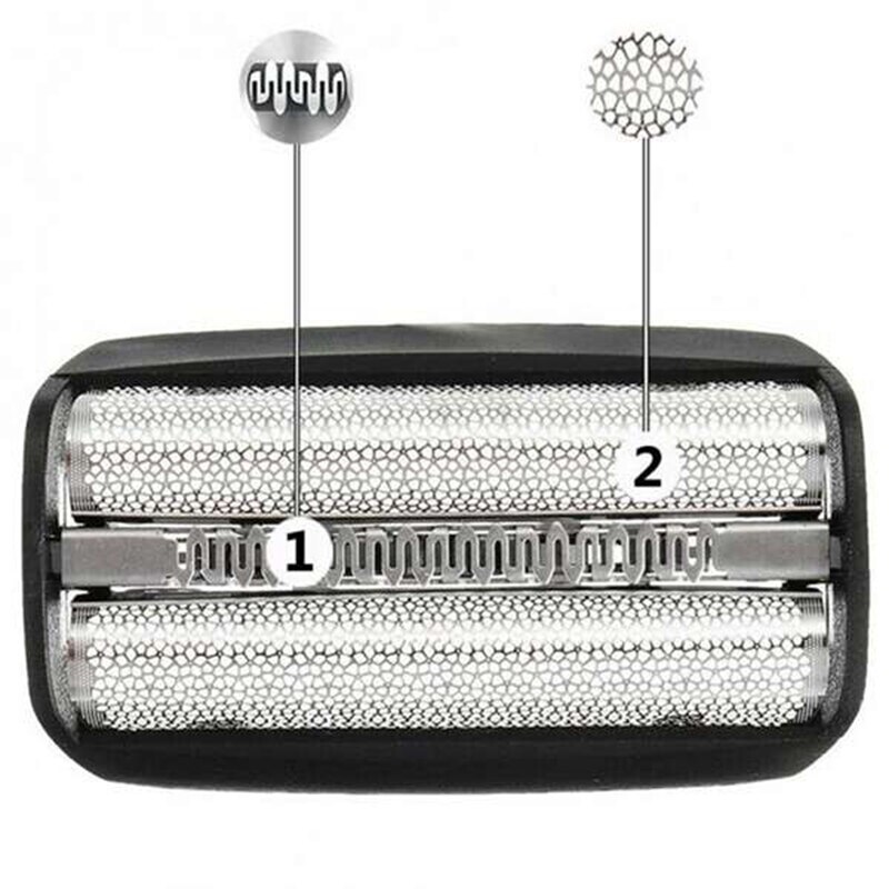 Cabezal de Cassette de lámina de afeitadora de repuesto 2 uds para Braun Serie 7 799Cc 760Cc 750Cc 730 735S para maquinilla de afeitar Pulsonic