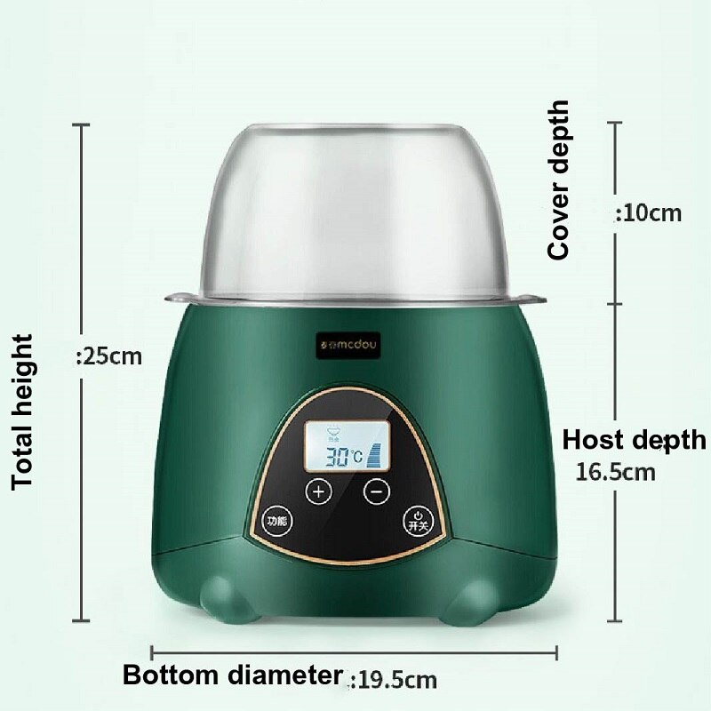 2 In1 Melk Warmer Heater Universele Dubbele Fles Sterilisator Voor Moedermelk Voeden Babyvoeding Intelligente Thermostatische Systeem