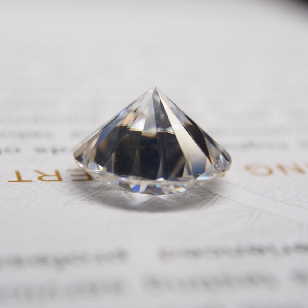 3mm def hjerte og pile hvid moissanite sten løs moissanite diamant 0.1 karat til ring