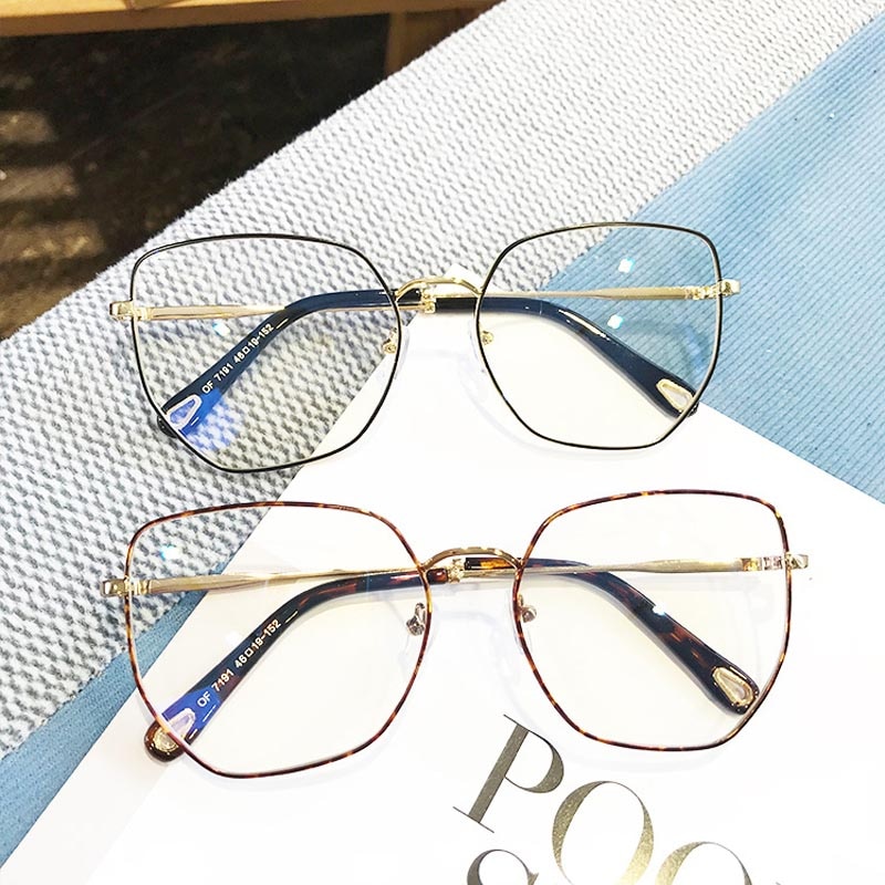 MS Retro mode brillen met glazen frame voor vrouwen met bijziende super licht Vrouwelijke optische glazen Eyewear