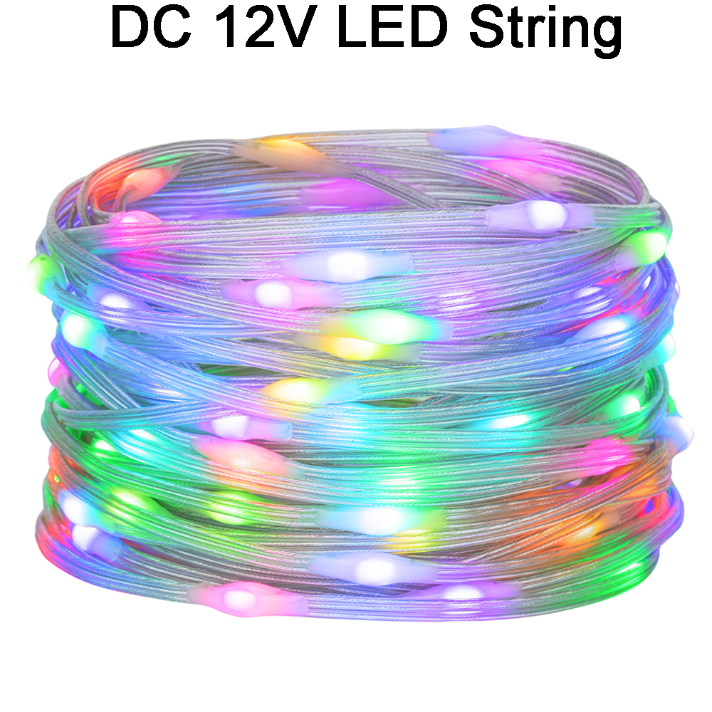 Ws2812b led-slynge til fest, julelysdekorasjon, bt-musikkkontrollrom, bursdagsdekor, led-lys utendørs, vanntett  ip67 stk.: Rgb / 0.5w