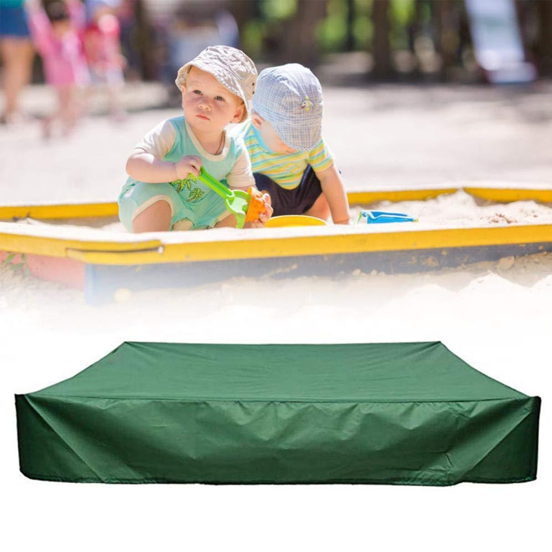 Oxford Doek Vierkante Zandbak Cover Tuin Zwembad Bescherm Covers