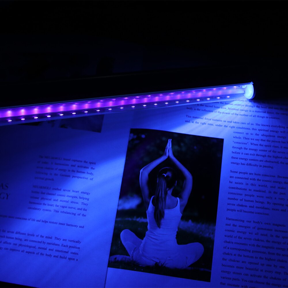 6 w 30 cm USB Draagbare UV LED Blacklight Ultraviolet UV Lamp Lichten Buis DC5V Armaturen Lamp voor Bar Party club DJ UV Art