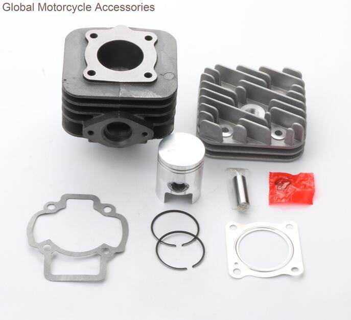 50cc Cilinder Kit & Cilinderkop & Piston Kit voor Gilera Moving Ice Typhoon 50 Stalker Storm 50 Typhoon X 50cc AC